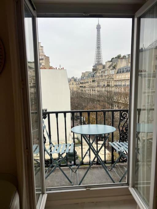 Appartement Paris Vue Tour Eiffel Trocadero Ngoại thất bức ảnh
