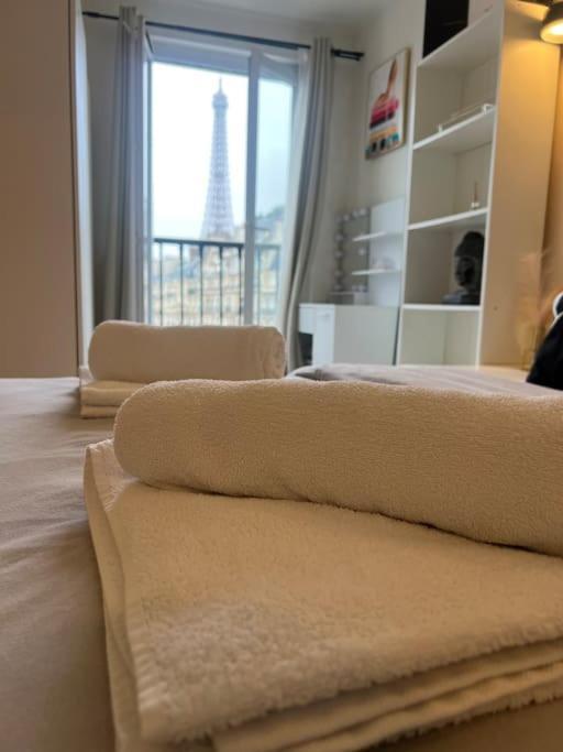 Appartement Paris Vue Tour Eiffel Trocadero Ngoại thất bức ảnh