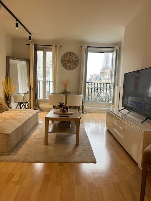 Appartement Paris Vue Tour Eiffel Trocadero Ngoại thất bức ảnh