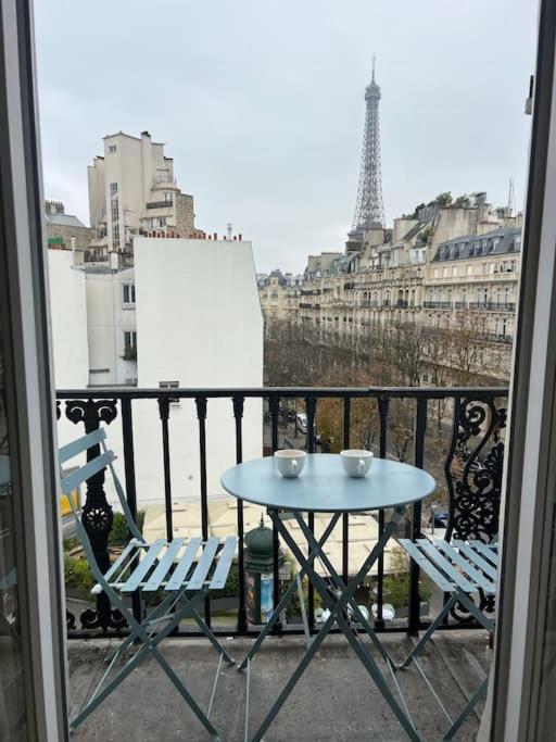 Appartement Paris Vue Tour Eiffel Trocadero Ngoại thất bức ảnh